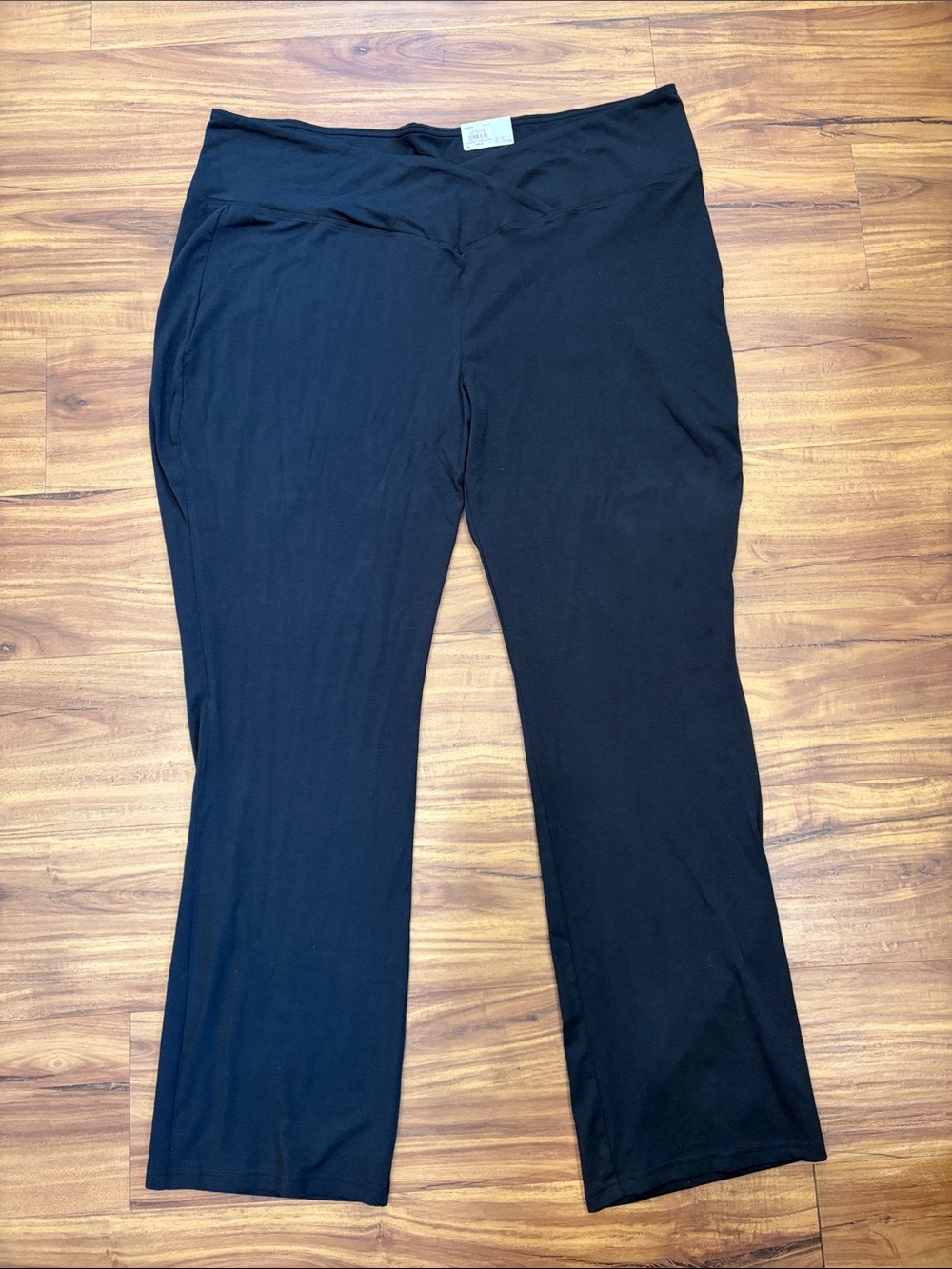 Kohl's Black Flare High Rise Pants Size 3x